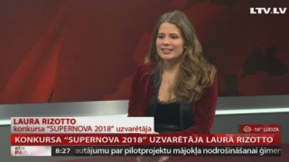 Intervija ar konkursa «SUPERNOVA 2018» uzvarētāju Lauru Rizotto
