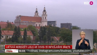 Lietuvā neredzēti liels ar Covid-19 inficējušos skaits