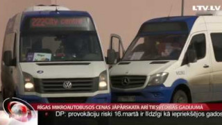 Rīgas mikroautobusos cenas jāpārskata arī tiesvedības gadījumā