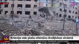 Krievija veic plašu ofensīvu Avdijivkas virzienā