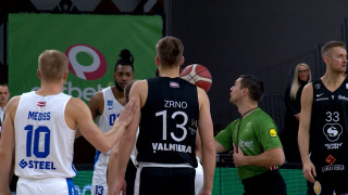 Latvijas - Igaunijas basketbola līgas spēle "Valmiera Glass/ViA" - BK "Ogre"