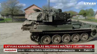 Latvijas karavīri piedalās militārās mācībās Lielbritānijā