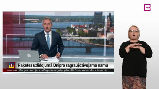 (Zīmju valodā). Dienas ziņas