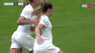 Eiropas sieviešu futbola čempionāta finālspēle. Anglija - Vācija 1:0