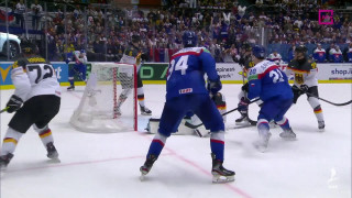 Pasaules hokeja čempionāta spēle Slovākija - Vācija 1:2