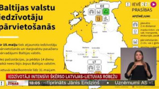 Iedzīvotāji intensīvi šķērso Latvijas-Lietuvas robežu