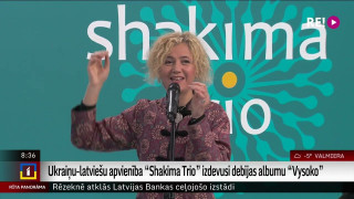 Ukraiņu-latviešu apvienība “Shakima Trio” izdevusi debijas albumu “Vysoko”