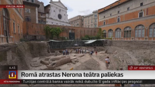 Romā atrastas Nerona teātra paliekas