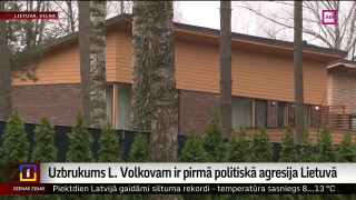 Uzbrukums L. Volkovam ir pirmā politiskā agresija Lietuvā