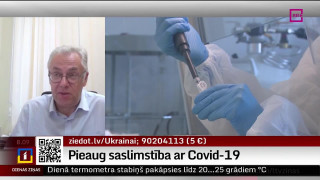 Pieaug saslimstība ar Covid-19