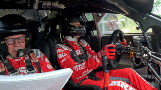 Mārtiņš Sesks un Renārs Francis kopā ar "M-Sport" komandu testēja "Ford Puma Rally1" automašīnu