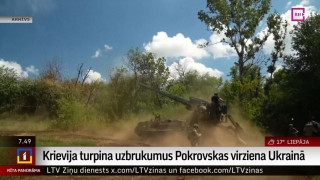 Krievija turpina uzbrukumus Pokrovskas virziena Ukrainā