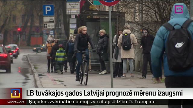 Latvijas Banka tuvākajos gados Latvijai prognozē mērenu izaugsmi