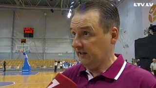 Latvija – Ukraina. Pēcspēles intervija ar galveno treneri Mārtiņu Zībārtu