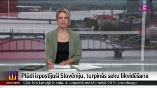 Plūdi izpostījuši Slovēniju, turpinās seku likvidēšana