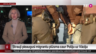 Strauji pieaugusi migrantu plūsma caur Poliju uz Vāciju