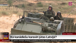 Kā kanādiešu karavīri jūtas Latvijā?