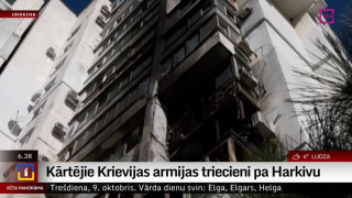 Kārtējie Krievijas armija triecieni pa Harkivu