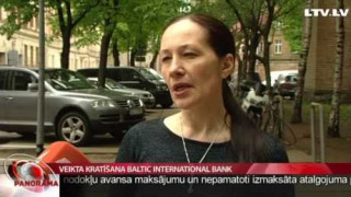 Veikta kratīšana "Baltic International Bank"