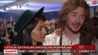 Latvija gatavojas Eirovīzijas pusfinālam