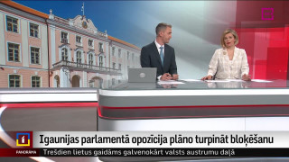 Igaunijas parlamentā opozīcija plāno turpināt bloķēšanu