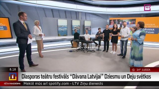 Diasporas teātru festivāls "Dāvana Latvijai" Dziesmu un Deju svētkos