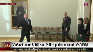 Varšavā tiekas Baltijas un Polijas parlamentu priekšsēdētāji