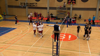 CEV U18 EČ kvalifikācijas spēle volejbolā Latvija - Igaunija