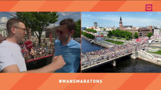 "Rimi" Rīgas maratons. Intervija ar Aigaru Nordu pasākuma noslēgumā