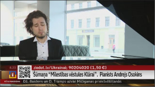 Pianists Andrejs Osokins velta programmu Robertam Šūmanim