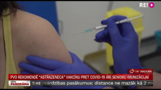 PVO rekomendē "AstraZeneca" vakcīnu pret Covid-19 arī senioru imunizācijai