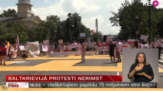 Baltkrievijā protesti nerimst