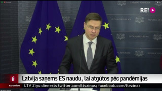 Latvija saņems ES naudu, lai atgūtos pēc pandēmijas