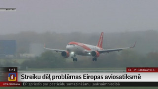 Streiku dēļ  problēmas Eiropas aviosatiksmē