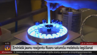 Izstrādā jaunu reaģentu fluoru saturošu molekulu iegūšanai