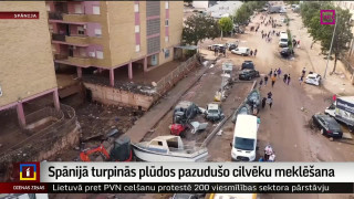 Spānijā turpinās plūdos pazudušo cilvēku meklēšana