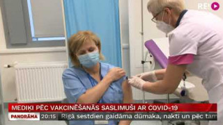 Mediķi pēc vakcinēšanās saslimuši ar Covid-19