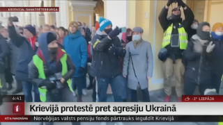 Krievijā protestē pret agresiju Ukrainā
