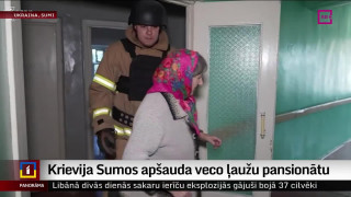 Krievija Sumos apšauda veco ļaužu pansionātu