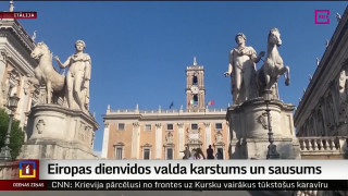 Eiropas dienvidos valda karstums un sausums