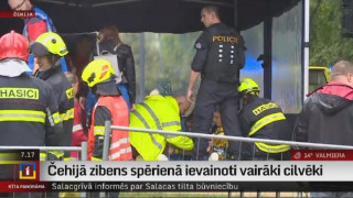 Čehijā zibens spērienā ievainoti vairāki cilvēki