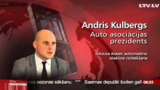 Autotirgotāji cīnīsies par to, lai luksusa auto reģistrētu Latvijā