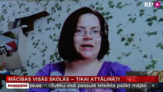 Mācības visās skolās – tikai attālināti