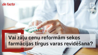 Vai zāļu cenu reformām sekos farmācijas tirgus varas revidēšana?