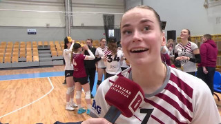 RSU/MSĢ volejbolistes kļūst par Latvijas čempionēm. Agija Ankevica