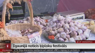 Igaunijā noticis ķiploku festivāls