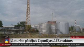Apturēts pēdējais Zaporižjas AES reaktors