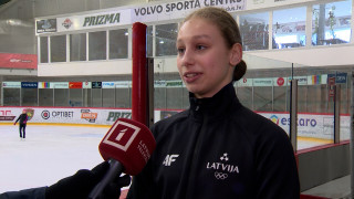 Latvijas daiļslidotāja Sofja Stepčenko gatavojas savam otrajam pasaules čempionātam