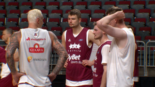 Latvijas valstsvienība nopietni gatavojas olimpiskajam kvalifikācijas turnīram basketbolā