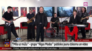 "Mīla uz mūžu" - grupa "Rīgas Modes" publisko jaunu dziesmu un video